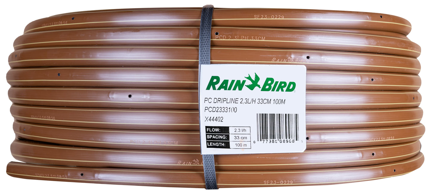 Rain Bird PCD Tropfrohr 2,3l/h 100m Rolle